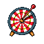 stickersearch 19875 dartboard toy