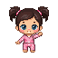 stickersearch 6556 baby doll pajamas
