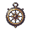 stickersearch 8325 compass brass