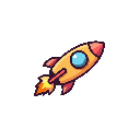 stickersearch 17235 rocket ship large