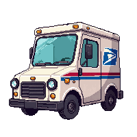 stickersearch 11715 mail truck