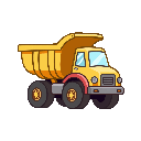 stickersearch 22389 dump truck large