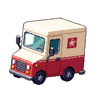 stickersearch 23763 mail truck