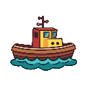 stickersearch 17863 boat tugboat large