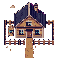 brick farmhouse