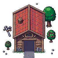 brick orchard shed
