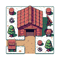 brick tent