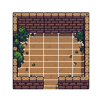 brick well