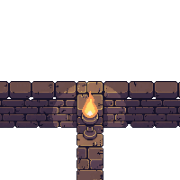 dungeon torch wall