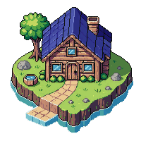 fantasy fisherman hut