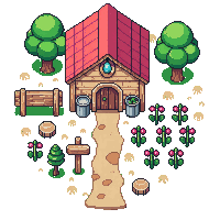 fantasy orchard shed