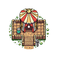 fortune teller tent