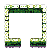 mossy wall tile