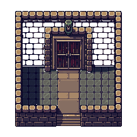 prison cell door