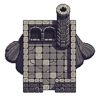stone dock house