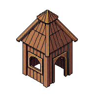 wooden bell tower