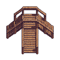 wooden bridge