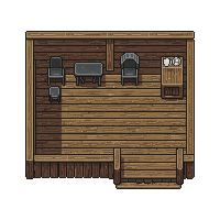 wooden cabin