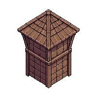 wooden guard tower