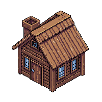 wooden house