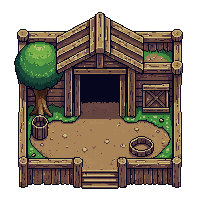 wooden shrine