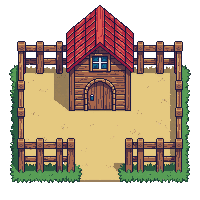 wooden stable
