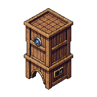 wooden tower