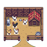 brick chicken coop