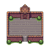 brick mausoleum