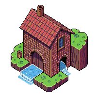 brick watermill
