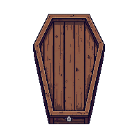 coffin wooden
