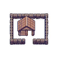 stone chicken coop