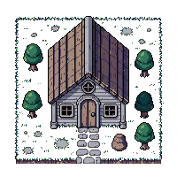 stone doghouse
