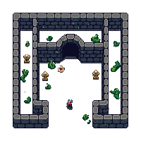 stone graveyard crypt