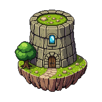 stone treehouse