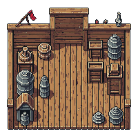 wooden armory