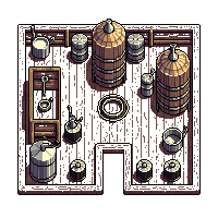 wooden brewery
