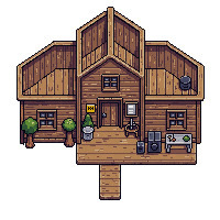 wooden hospital