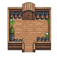 wooden winery