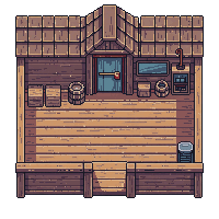 wooden inn