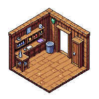 wooden magic shop