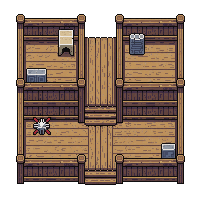 wooden tavern