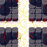 lava crack floor