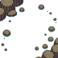 topdown swamp water murky green