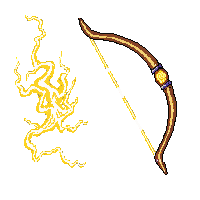 enchanted bow lightning enchantment charged arc electric