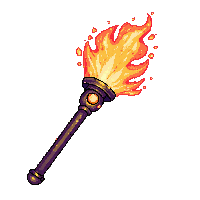 enchanted mace fire enchantment burning head molten spikes