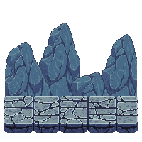 underwater kingdom rocky seafloor tile gray rough uneven