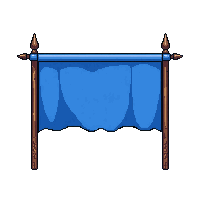 banner ribbon blue