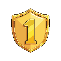 gold rank badge
