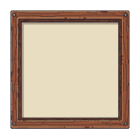 panel frame wooden